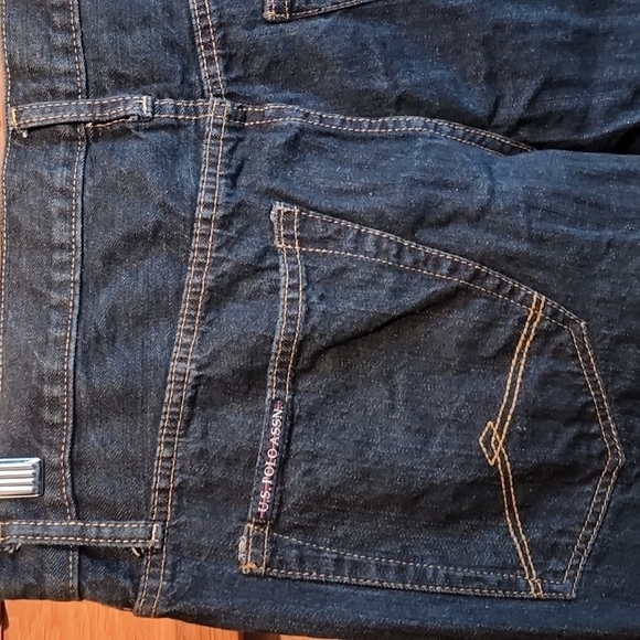 NWOT US Polo Assn: Slim Straight Fit Jeans, Dark-wash, 34x30 - Picture 5 of 9